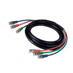 PROEL STAGE BNC300LU5 kabel wideo RG59 75 Ohm ze złączami nr 3 BNC - nr 3 BNC, dł. 5m